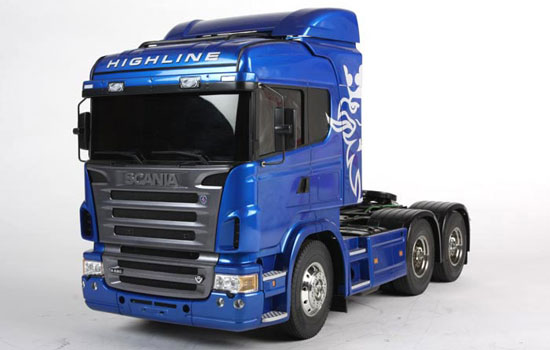 camion Tamiya Scania R620 blue edition